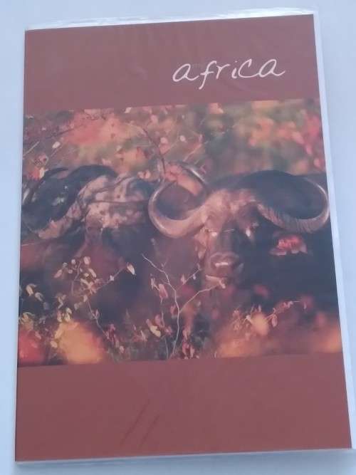 `My Africa` card + envelope  16cm x 11cm