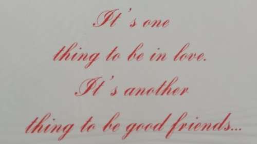 Love/Valentines card + envelope