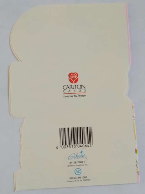 5th Birthday card  +  envelope
