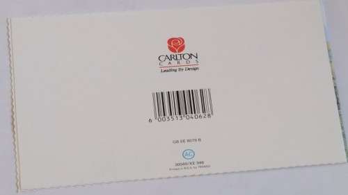 Farewell card  +  envelope