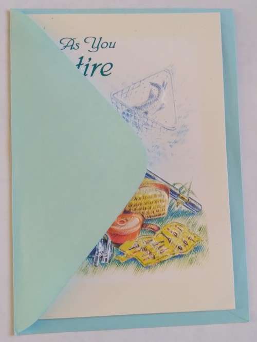 Retirement card  +  Envelope