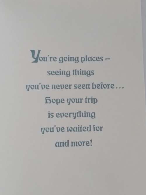 Card  +  envelope