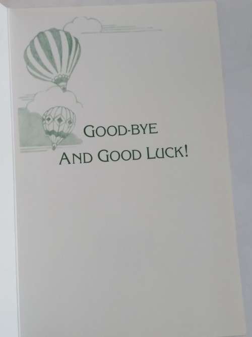 Farewell card  +  envelope