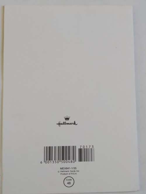 Unused -  Graduation card  +  envelope