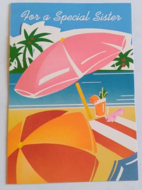 Special Sister  card + envelope - 17.5cm x 12cm