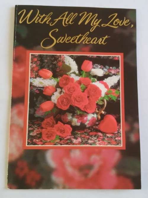 Unused - Valentines card + envelope