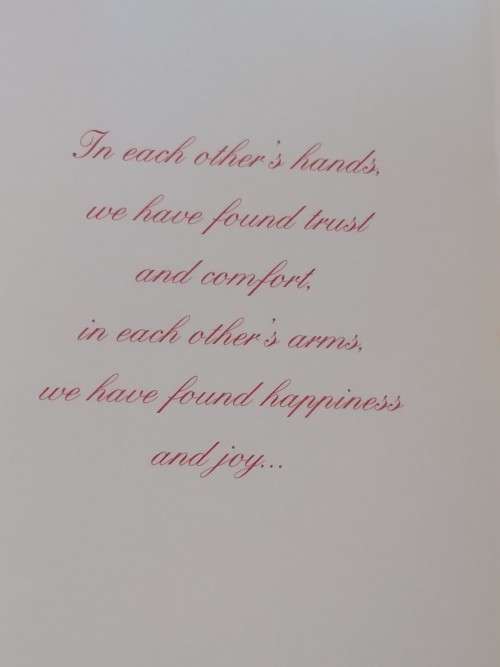 Unused - Valentines card + envelope