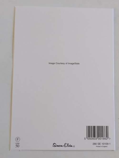 Christening card + envelope   19cm x 13cm