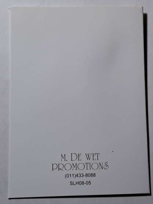 Mini embossed card +  envelope -  10cm x 7.5cm