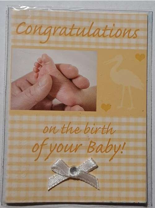 Mini embossed card   8cm x 5.5cm