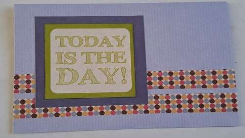 Handmade general card + envelope