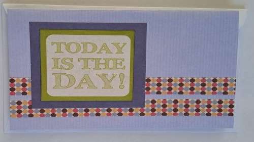 Handmade general card + envelope