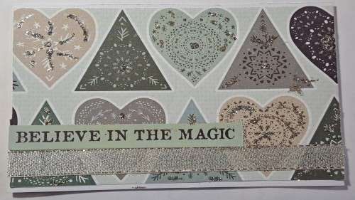 Unused - Handmade general card + envelope 15cm x 10.5cm