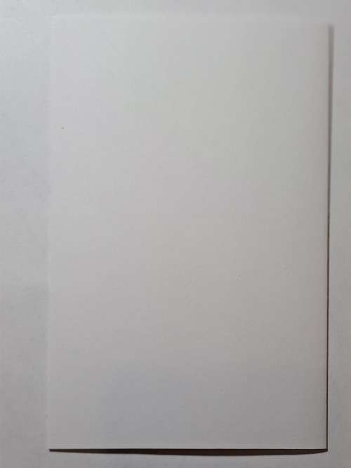 Handmade Thank You card (white) + envelope