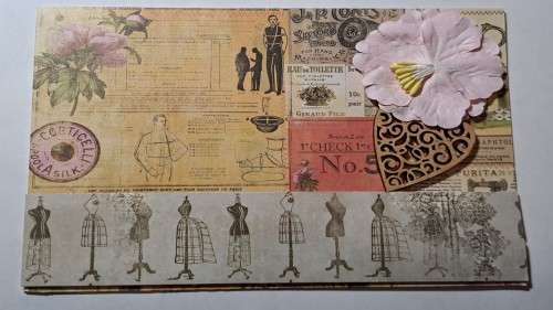 Unused - Handmade general  card + envelope