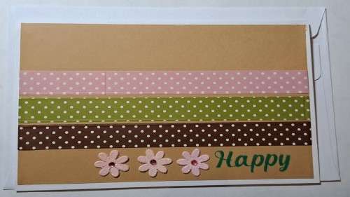 Handmade general card + envelope