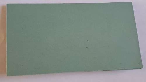 Handmade `Thank you`  card + envelope 15cm x 10cm