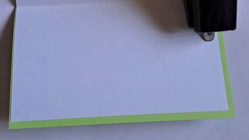 Handmade `Ma` card + envelope