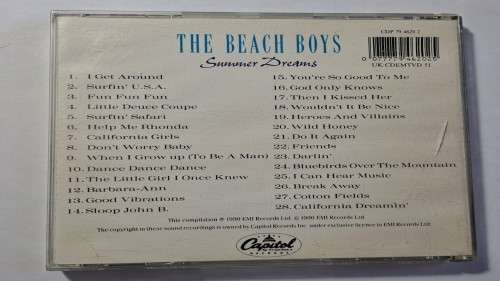 CD -  The Beach Boys -    Summer dreams -  1990