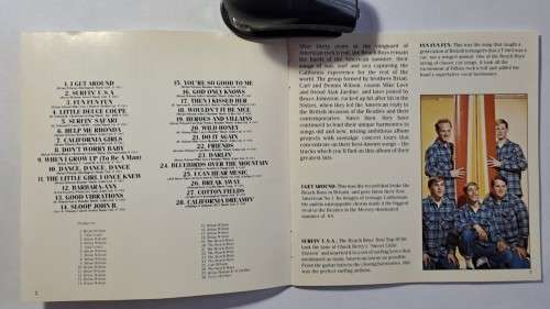 CD -  The Beach Boys -    Summer dreams -  1990