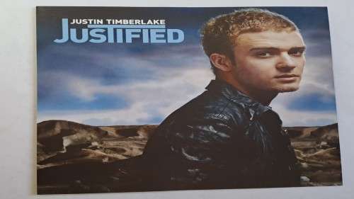 CD  Justin Timberlake  - Justified   - 2002