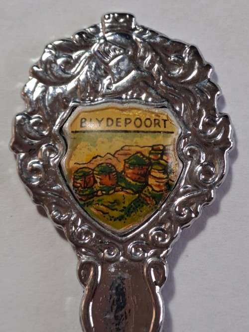 Vintage souvenir spoon -Blydepoort