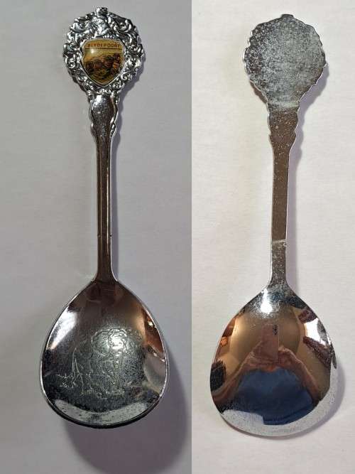 Vintage souvenir spoon -Blydepoort