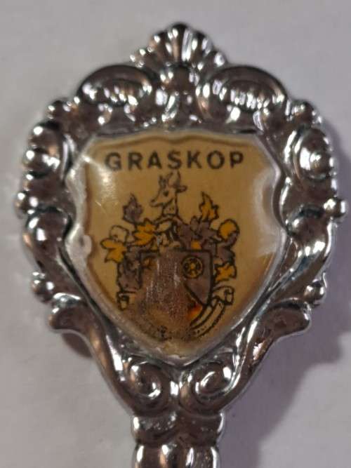 Vintage souvenir spoon -Graskop