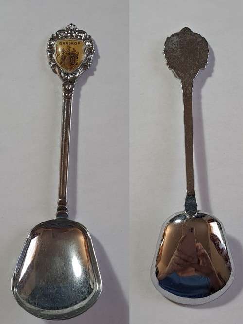Vintage souvenir spoon -Hartbeespoortdam