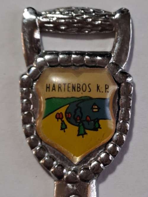 Vintage souvenir spoon - Hartenbos K.P