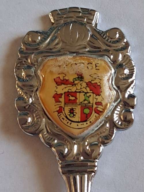 Vintage souvenir spoon -George -  Aloe