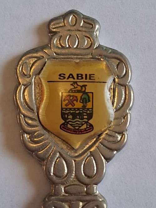 Vintage souvenir spoon -Sabie -  Jock of the Bushveld