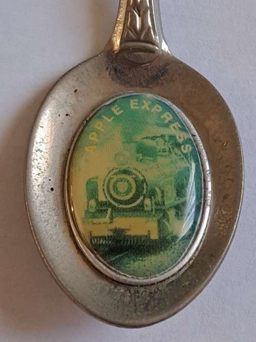Vintage Souvenir Spoon -South Africa -  Apple Express -  Port Elizabeth