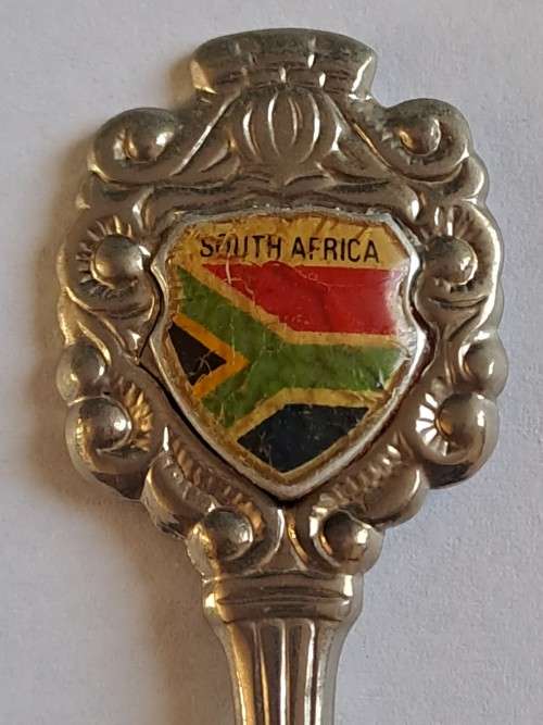 Vintage Souvenir Spoon -South Africa -  Apple Express -  Port Elizabeth