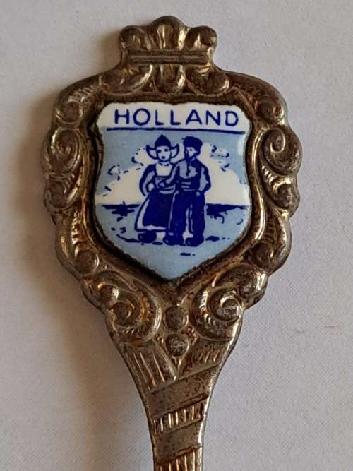 Vintage souvenir spoon -Holland