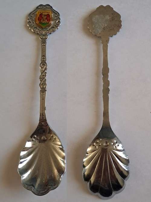 Vintage souvenir spoon - Lesotho