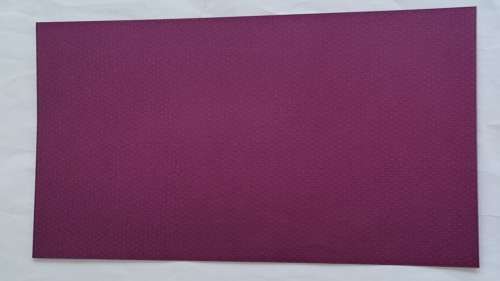 1 Piece unused - double sided paper -  30cm x 30cm  - plum/purple embossed