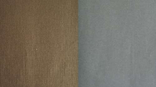 1 Piece unused - double sided paper -  30cm x 30cm -  bronze/grey