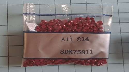 Diamond dot beads -  A11 814 - Maroon