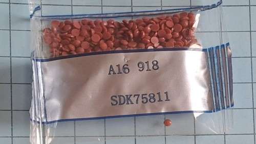 Diamond dot beads  -  A16 918 - Brown-ish