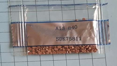 Diamond dot beads  - A13 840 -Brown