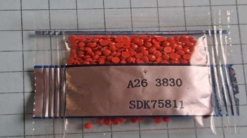 Diamond dot beads -  A26 3830 -Red-ish/Brown