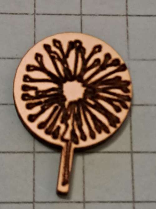 Wooden embellishments - tree B