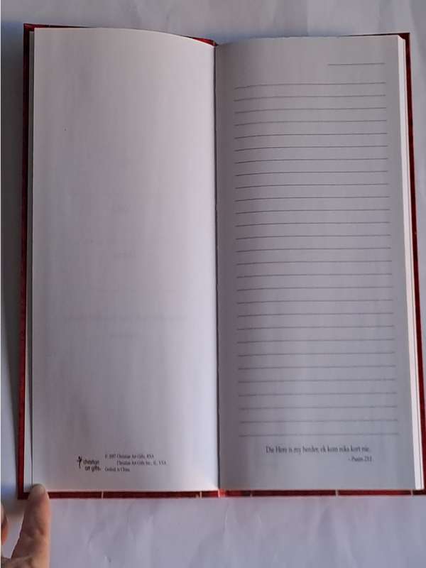 Unused - joernaal nota boek - 60+ pages - 1.5cm x 13.5 cm
