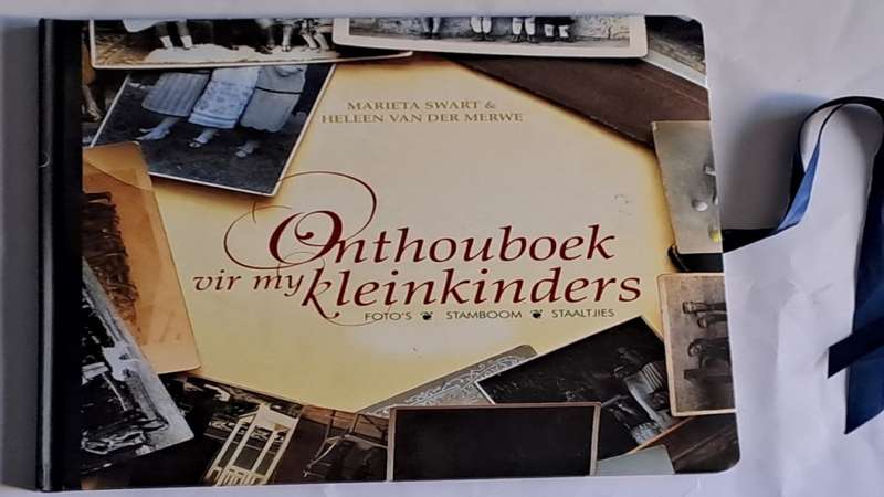 Unused -  Onthouboek vir my kleinkinders  -  Hardeband- 24+ bladsye