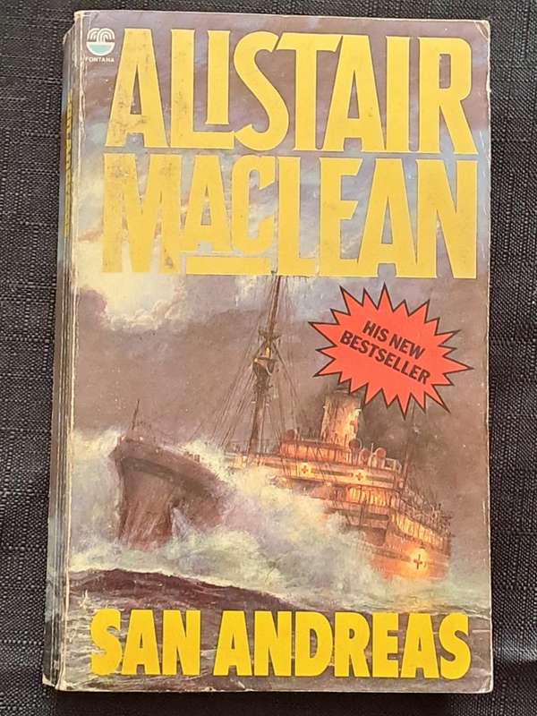 Alistair Maclean -  San Andreas -  paperback/softcover - pages  286