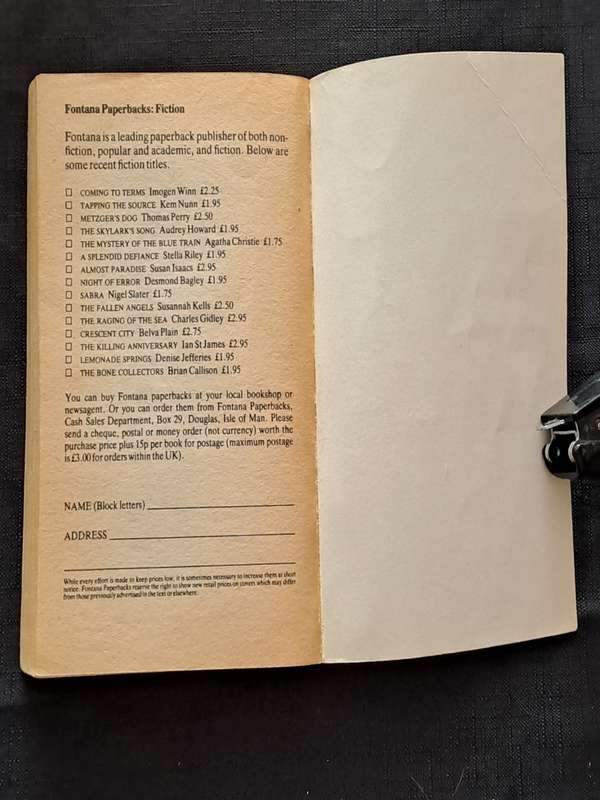 Alistair Maclean -  San Andreas -  paperback/softcover - pages  286