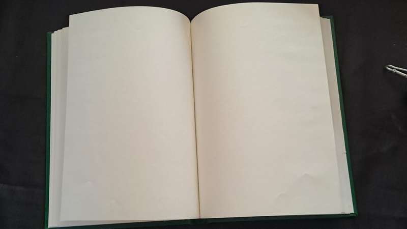 Almost A4 blank `Resepteboek` - pages: 100+