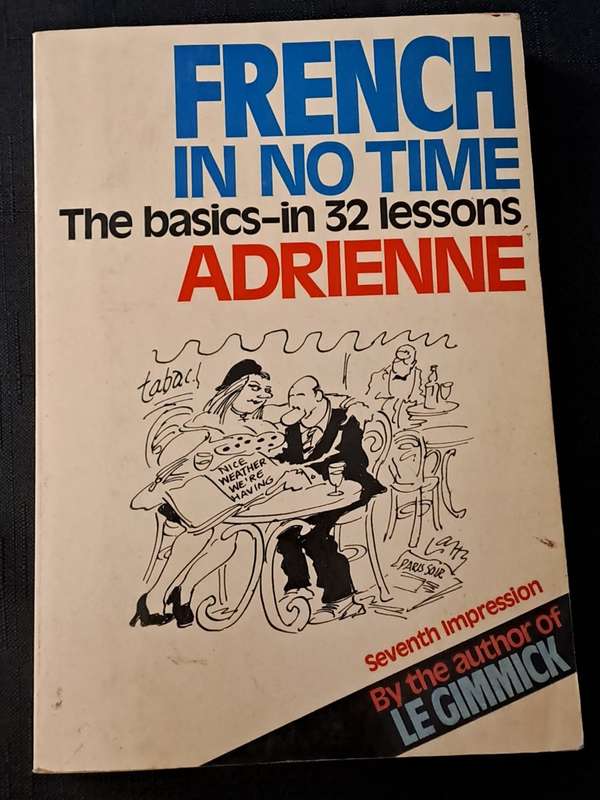 Adrienne Penner - French in no time - The basics in 32 Lessons - paperback/softcover - pages 220