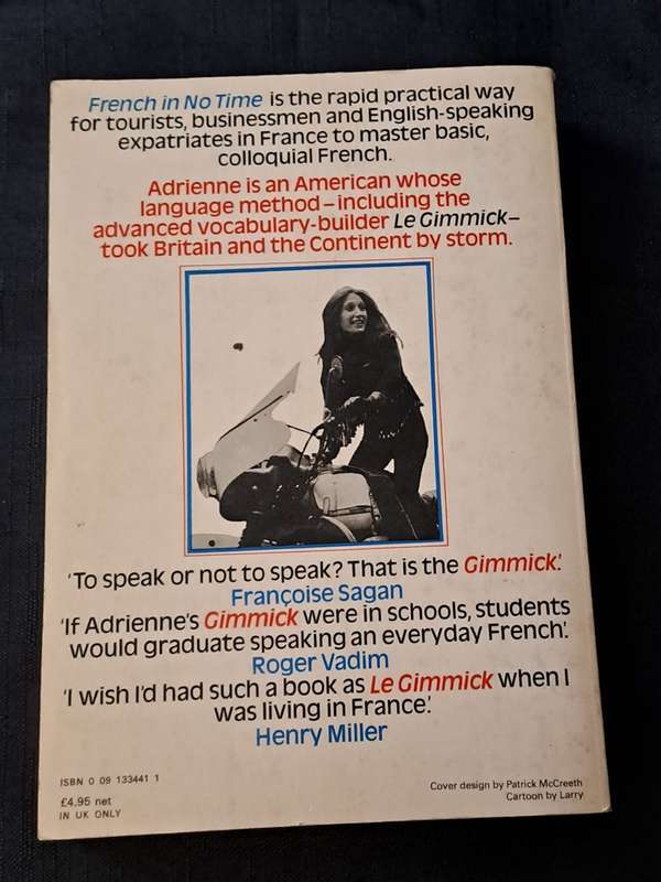 Adrienne Penner - French in no time - The basics in 32 Lessons - paperback/softcover - pages 220